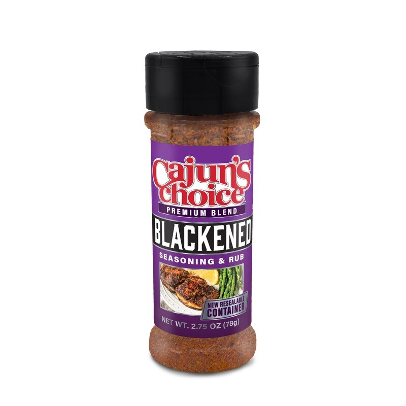 Cajun's Choice Blackened Seasoning 2.75 oz Cajun's Choice Blackened Seasoning 2.75 oz
