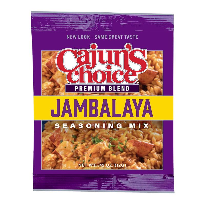 Cajun's Choice Jambalaya Seasoning Mix 0.42 oz Cajun's Choice Jambalaya Seasoning Mix 0.42 oz