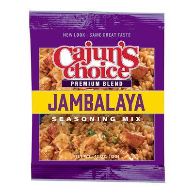Cajun's Choice Jambalaya Seasoning Mix 0.42 oz Cajun's Choice Jambalaya Seasoning Mix 0.42 oz