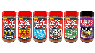 Ragin' Cajun Ragin' Cajun "SIZZLIN' 6 PACK" Seasonings Variety