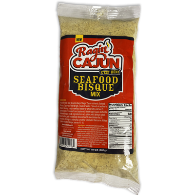 Ragin Cajun Authentic Seafood Bisque 10 oz - Food Service