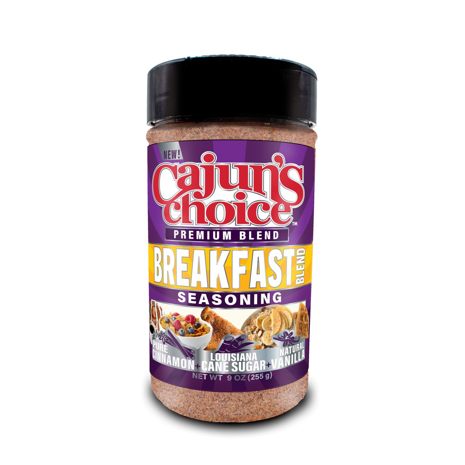 Cajun's Choice Premium Blend Breakfast Blend Seasoning 9 oz