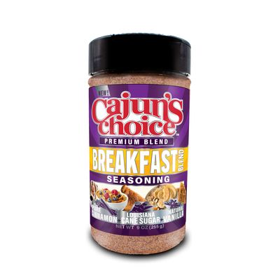 Cajun's Choice Premium Blend Breakfast Blend Seasoning 9 oz