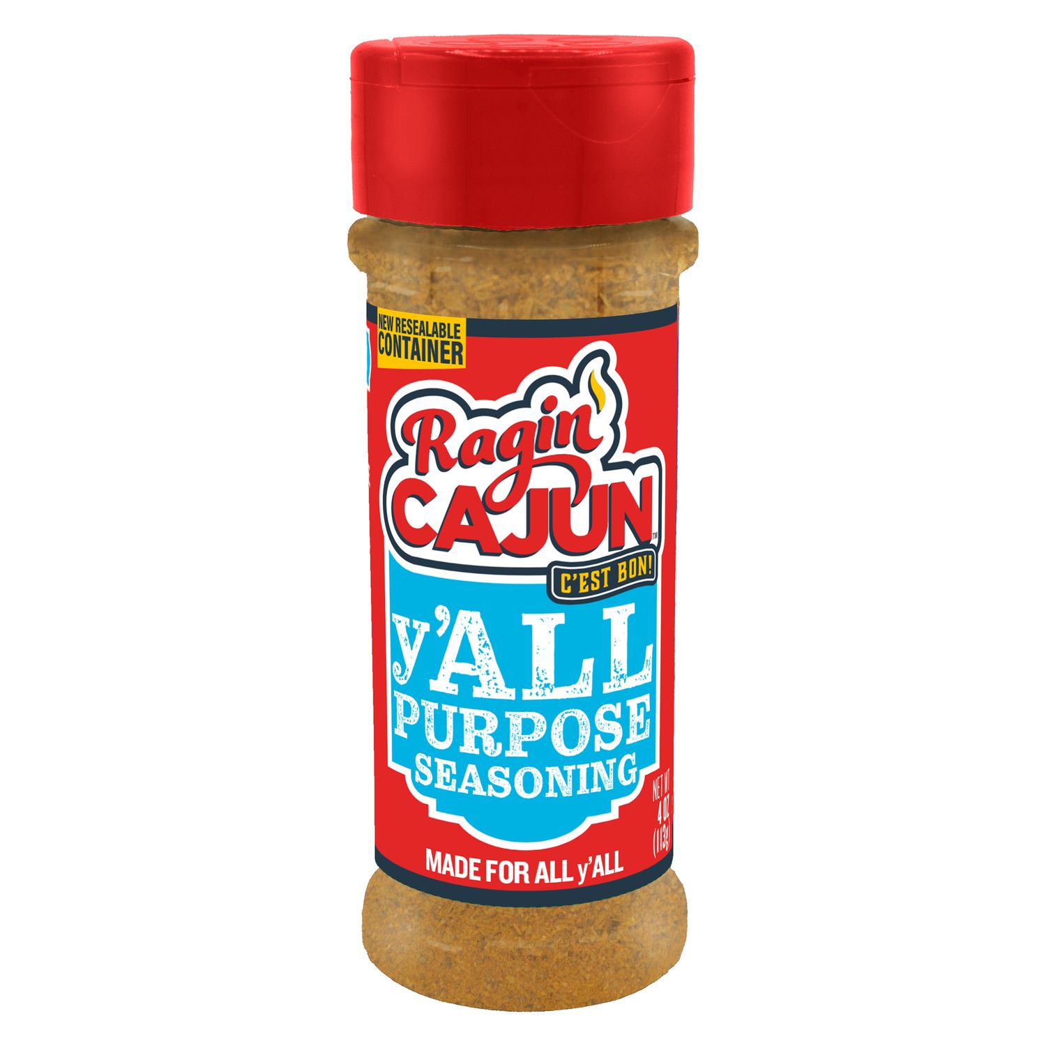Ragin' Cajun 4oz. y'ALL PURPOSE Seasoning