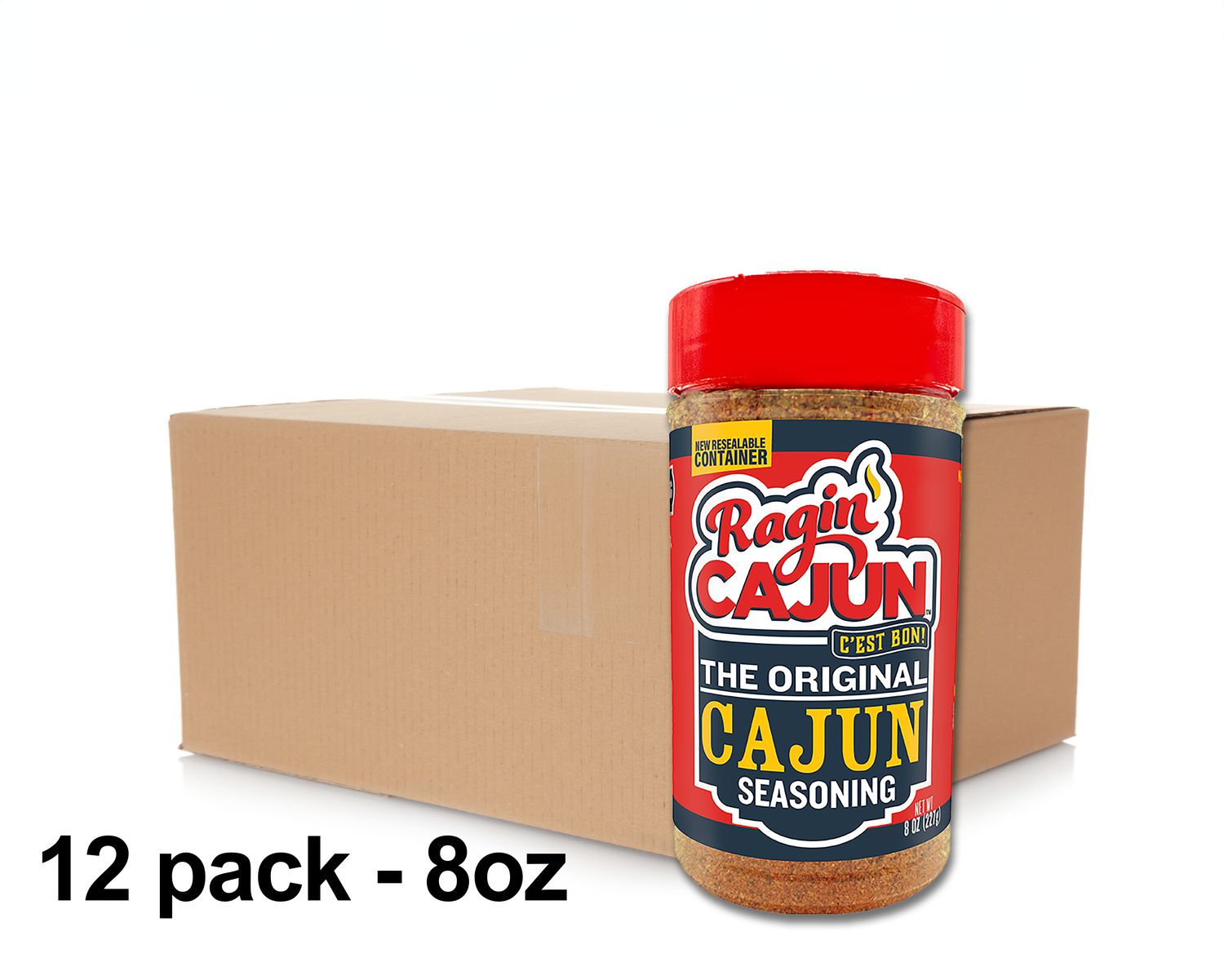 Ragin' Cajun 8oz. "The Original Cajun Seasoning" - 12pk
