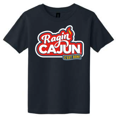 Ragin' Cajun The T-Shirt - Youth Large Navy Ragin' Cajun The T-Shirt - Youth Large Navy