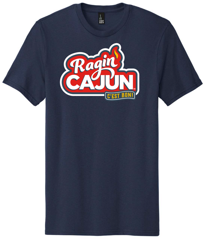 Ragin' Cajun The T-Shirt - Adult Navy Ragin' Cajun The T-Shirt - Adult Navy