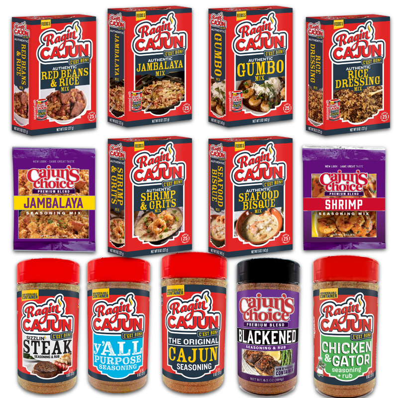 "SWEET 16" Ragin' Cajun & Cajun's Choice Gift Set