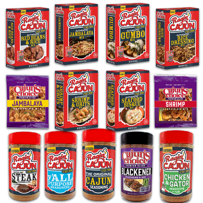 "SWEET 16" Ragin' Cajun & Cajun's Choice Gift Set