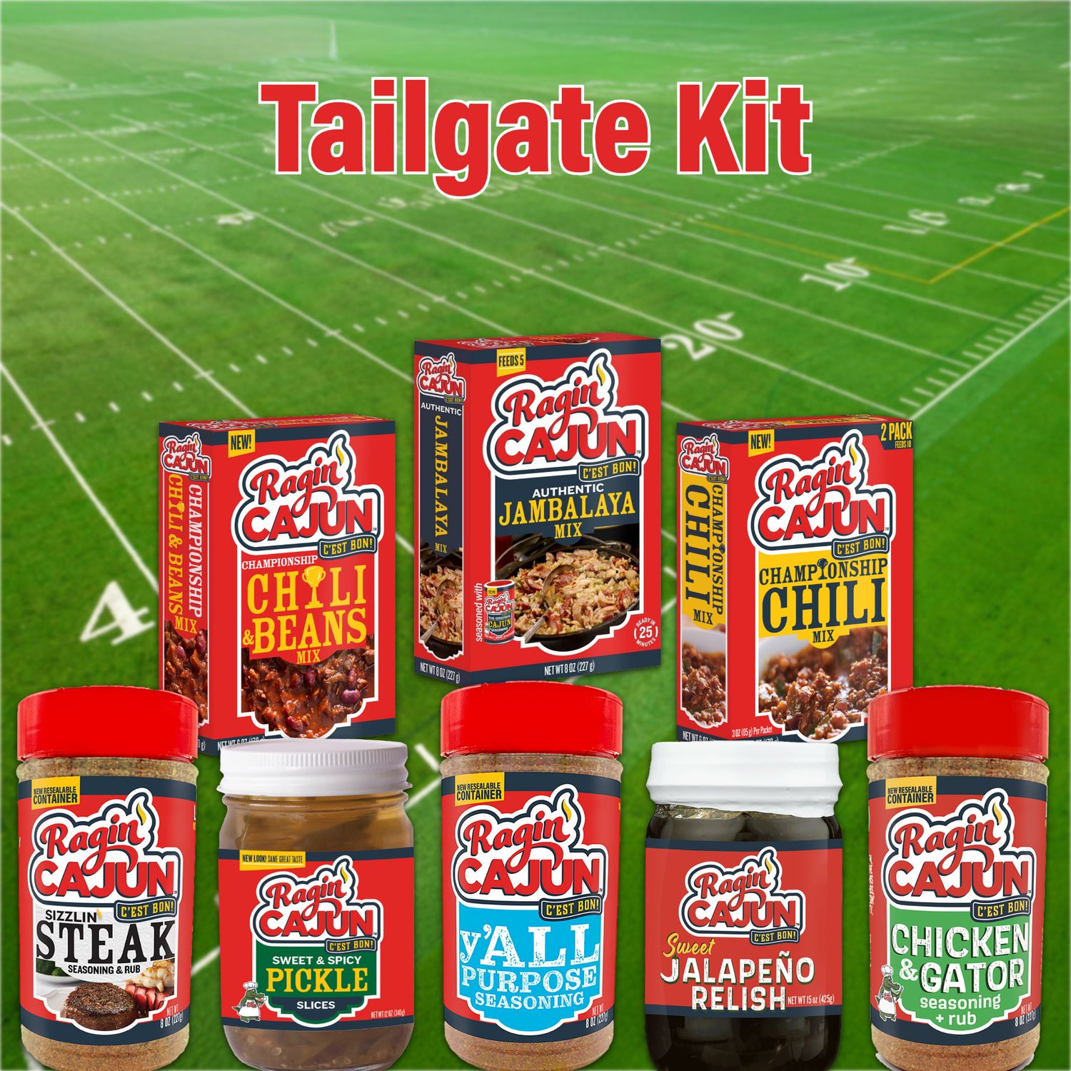 Ragin' Cajun Tailgate Kit