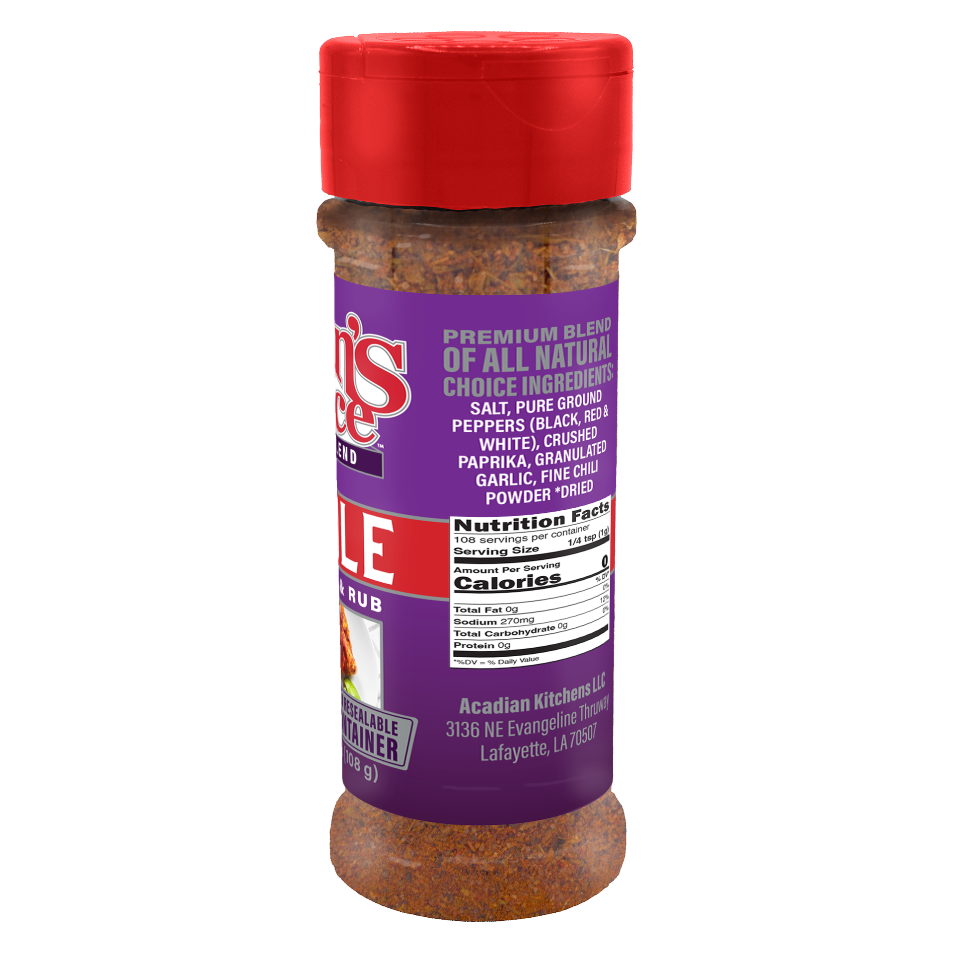 Cajun's Choice™ Creole Seasoning 3.8oz