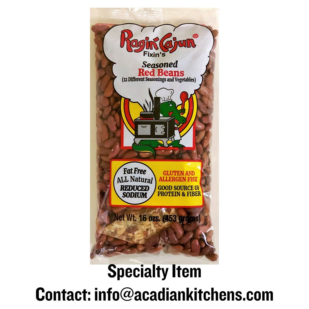Ragin' Cajun Fixin's Seasoned Red Beans 16 oz