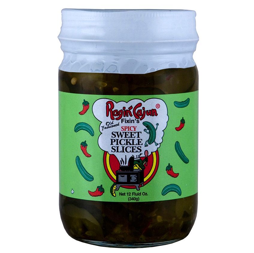 Ragin' Cajun Fixin's™ Spicy Sweet Pickle Slices 12 oz
