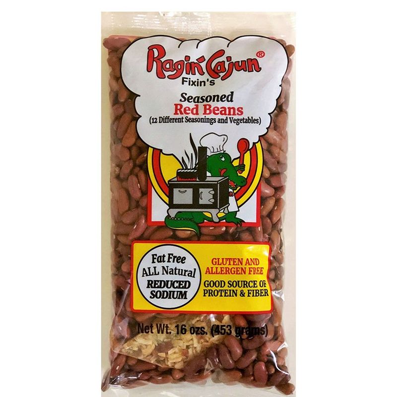 Ragin' Cajun Fixin's Seasoned Red Beans 16 oz