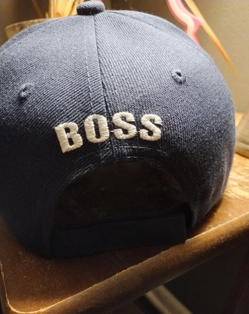 The Boss baseball caps