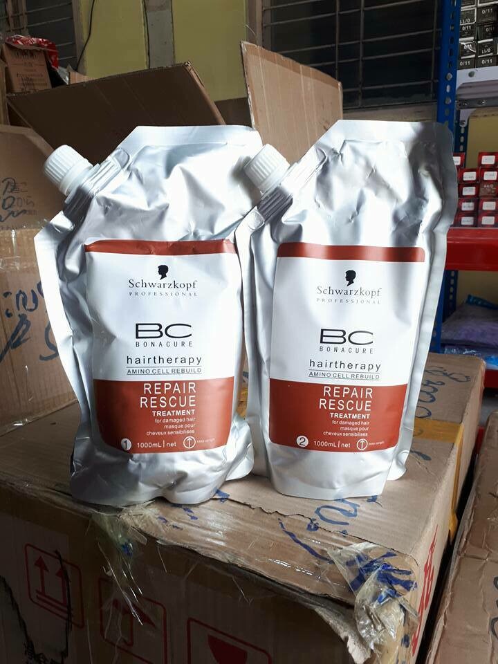 B C