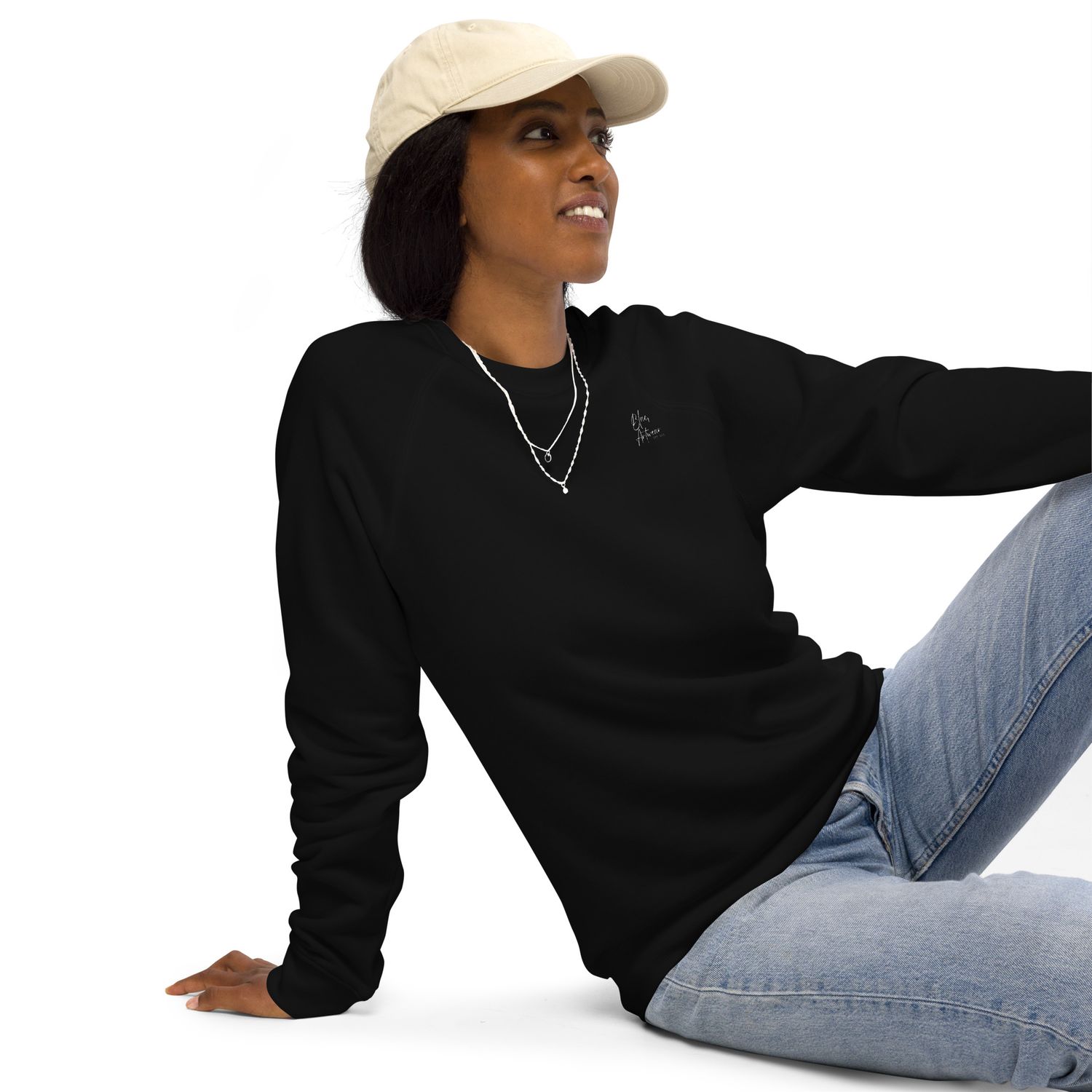 Unisex organic raglan sweatshirt Unisex organic raglan sweatshirt