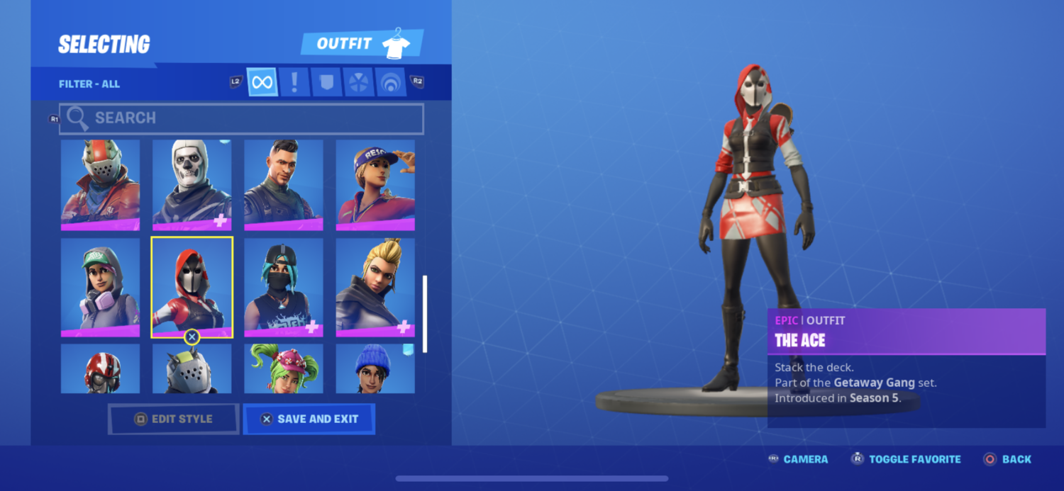 Skull trooper season 3 account