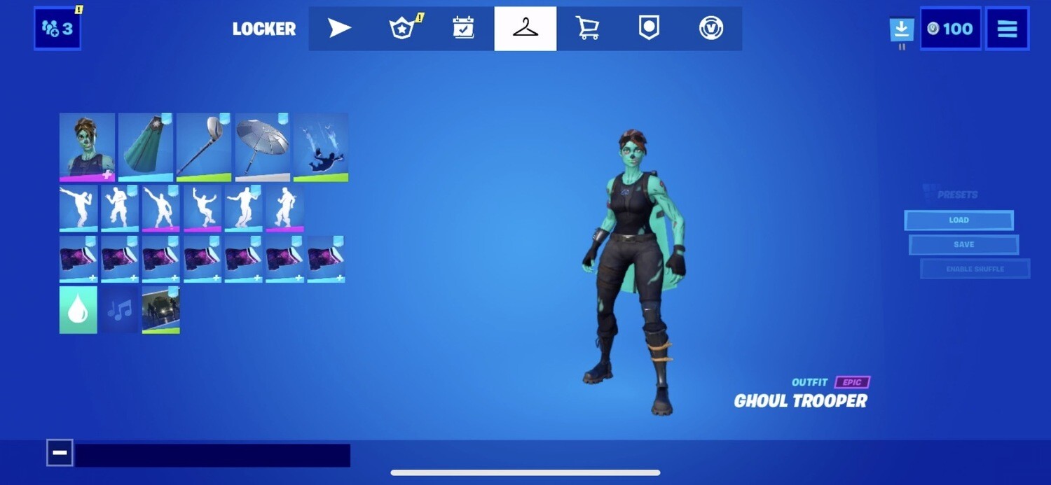Ghoul Trooper Account Season 1 PS4 Info