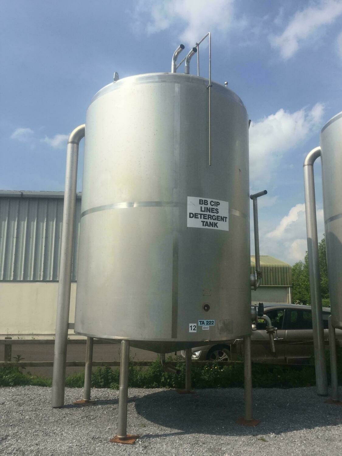 20m³ Insulated Stainless Steel Tank