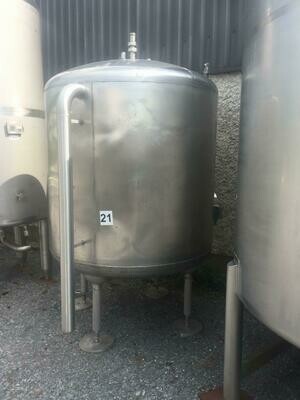 5m³ Single Skin Stainless Steel Tank
