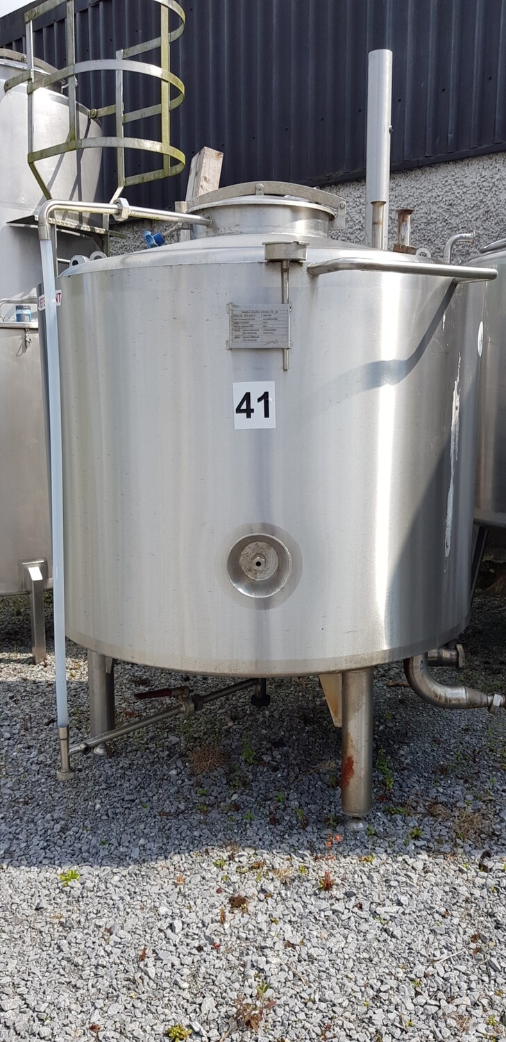 1m³ Insulated Stainless Steel Tank