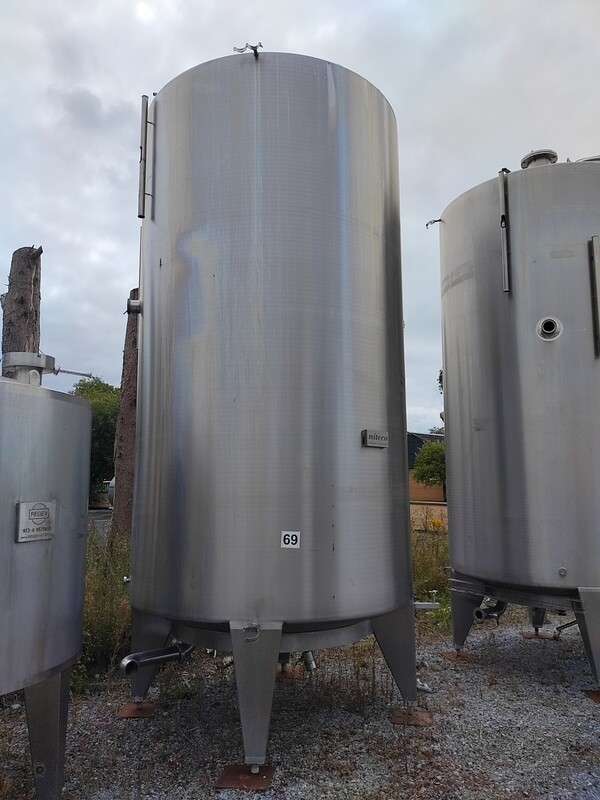 15m³ Single Skin Stainless Steel Tank