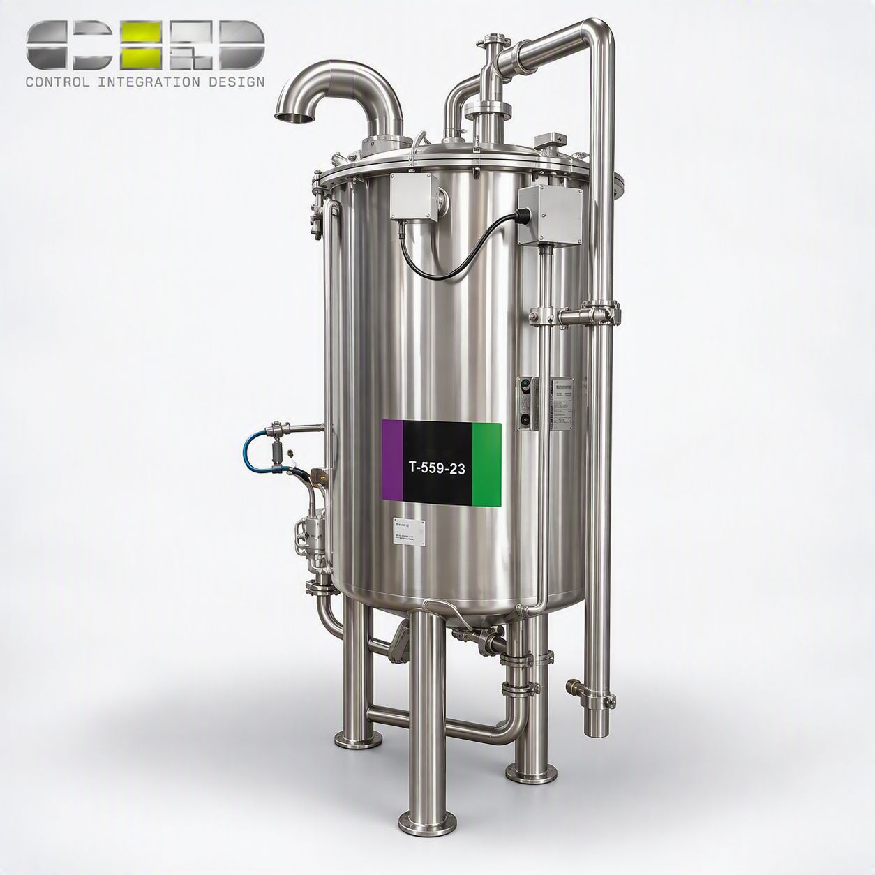 500 Litre IDC / Sinclair Ascorbic Acid Tank