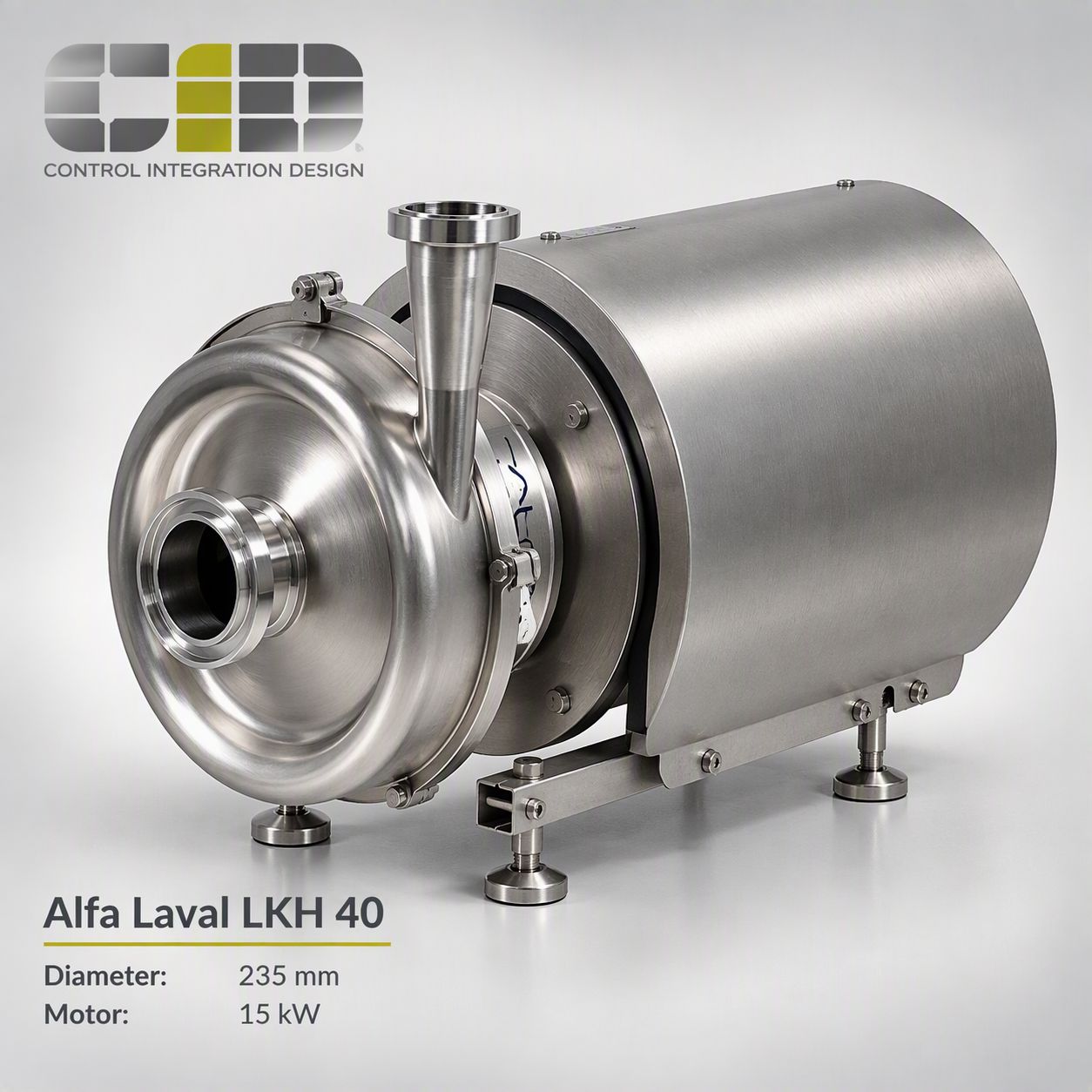 Alfa Laval LKH 40 Diameter 235 KW 15