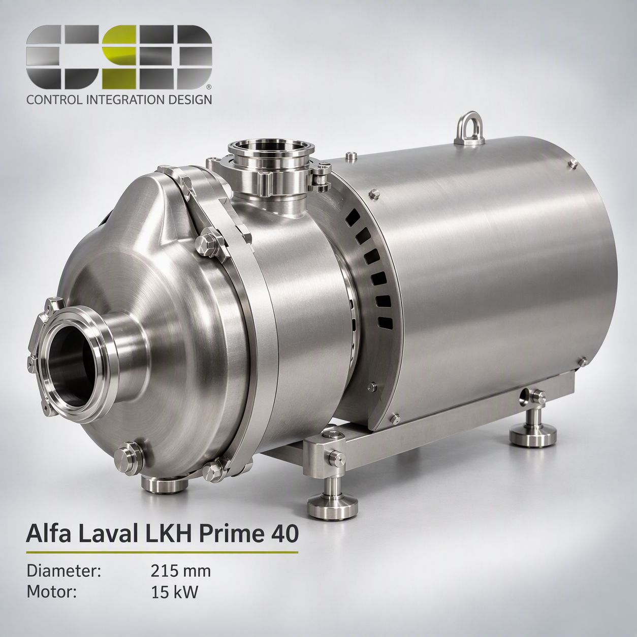 Alfa Laval LKH Prime 40 Diameter 215 KW 15