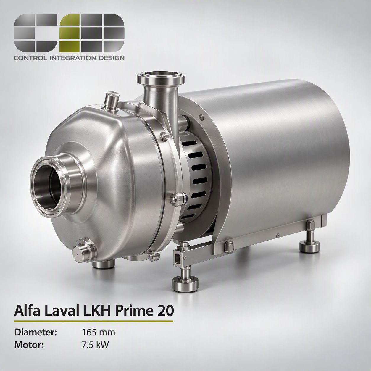 Alfa Laval LKH Prime 20 Diameter 165 KW 7.5