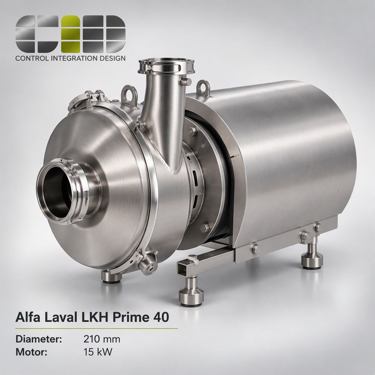 Alfa Laval LKH Prime 40 Diameter 210 KW 15