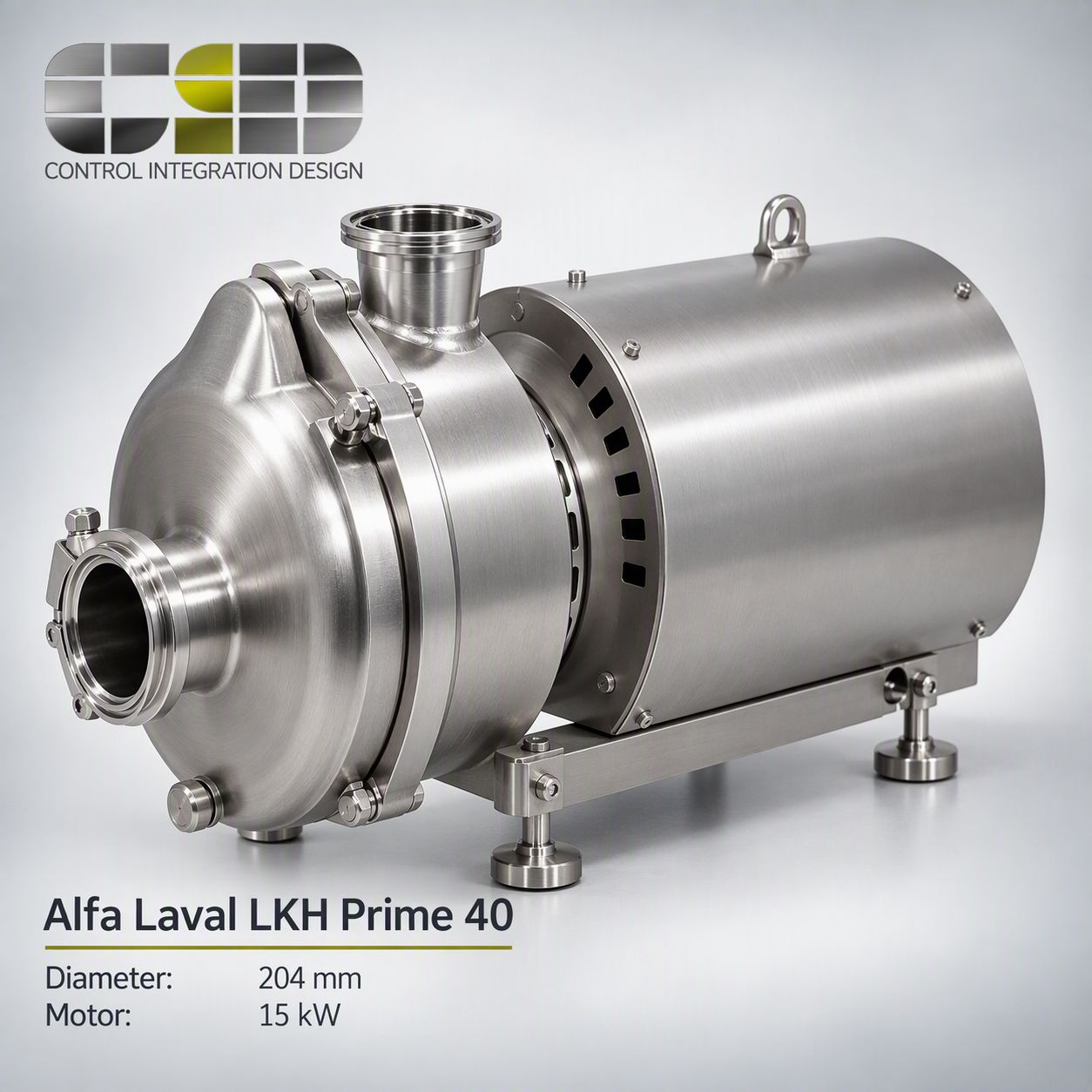 Alfa Laval LKH Prime 40 Diameter 204 KW 15