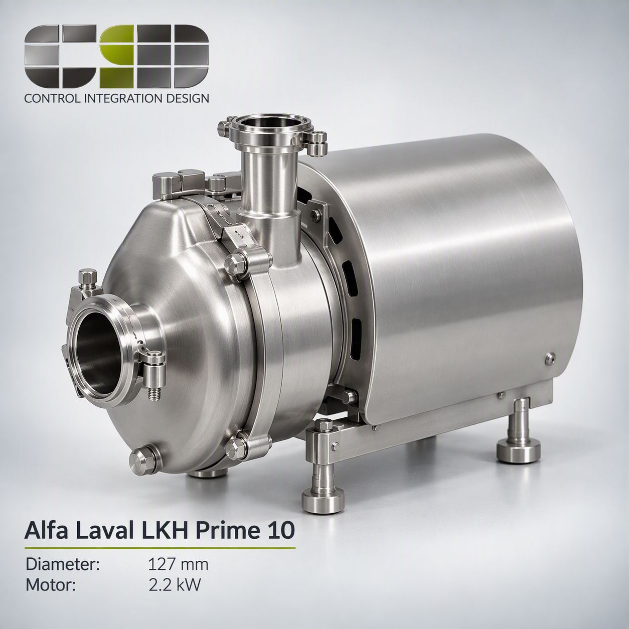 Alfa Laval LKH Prime 10 Diameter 127 KW 2.2