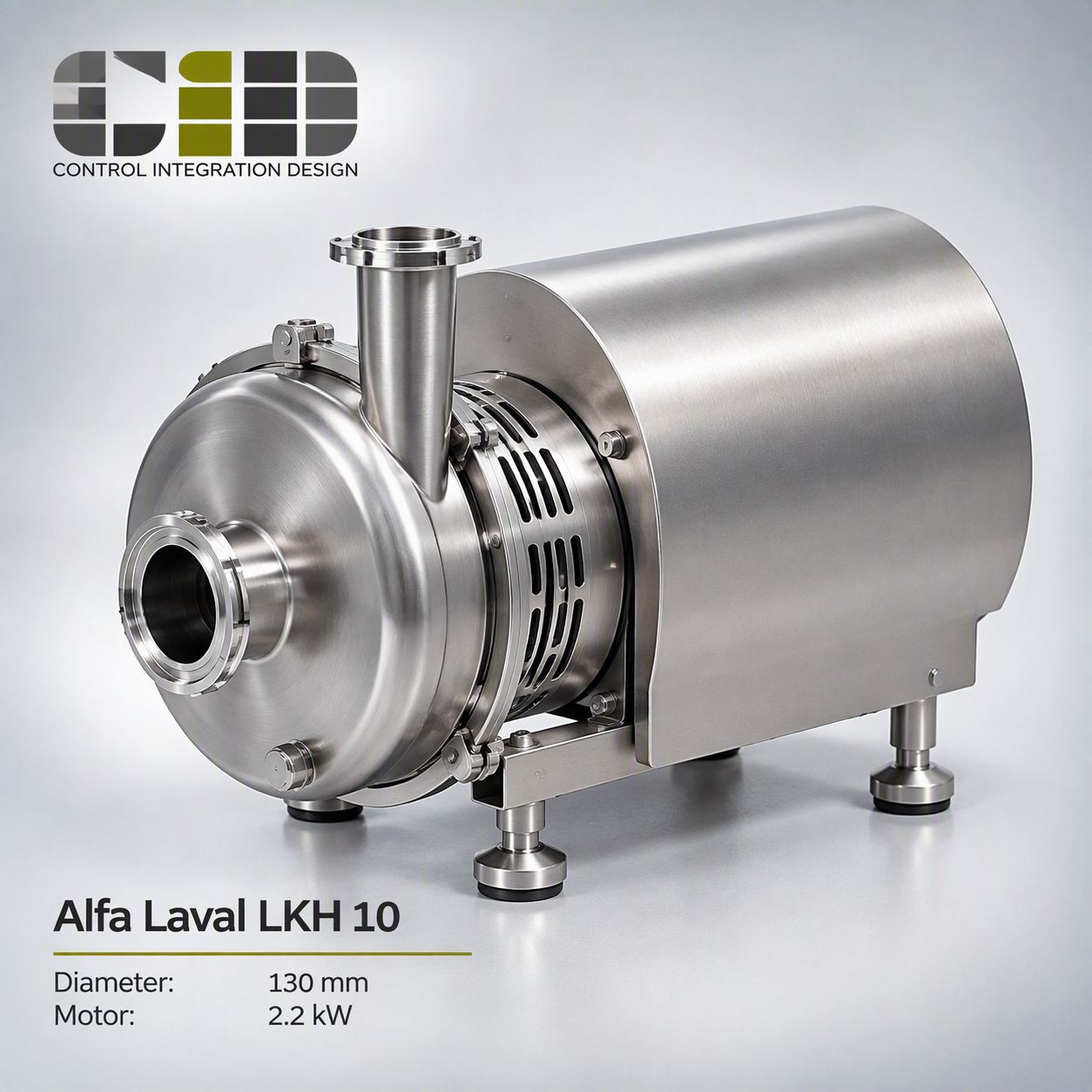 Alfa Laval LKH 10 Diameter 130 KW 2.2