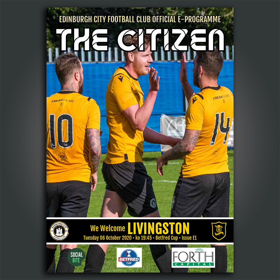 Livingston | BetFred Cup | Tue 6 Oct 2020 Livingston | BetFred Cup | Tue 6 Oct 2020