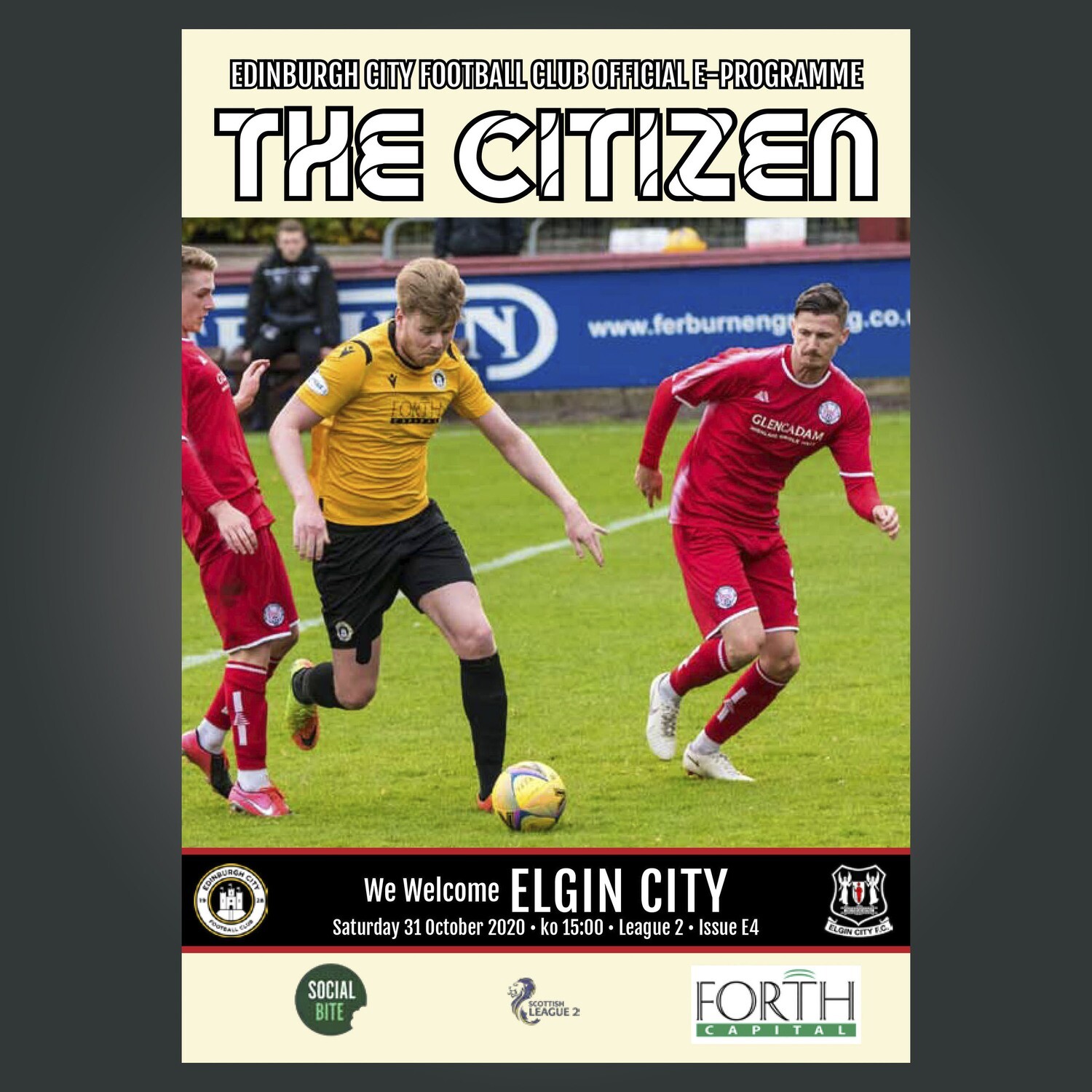 Elgin City | League 2 | Sat 31 Oct 2020 Elgin City | League 2 | Sat 31 Oct 2020
