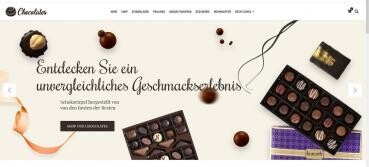 Amazon Affiliate Webshop Schokoladen- Shop