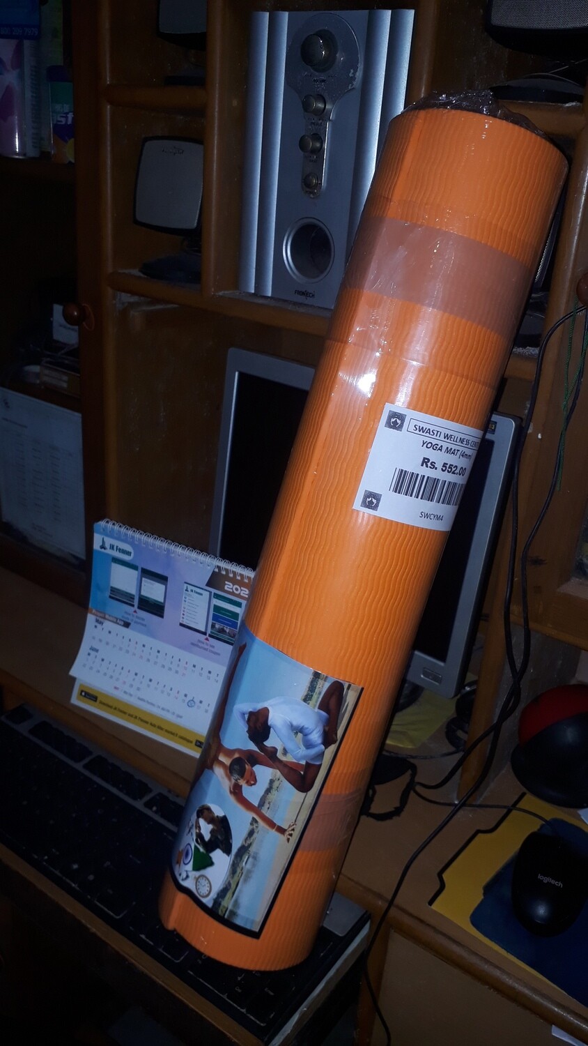 Swasti Yoga Mat 4mm MRP Rs.680/- **OFFER PRICE Rs.350 only on online booking