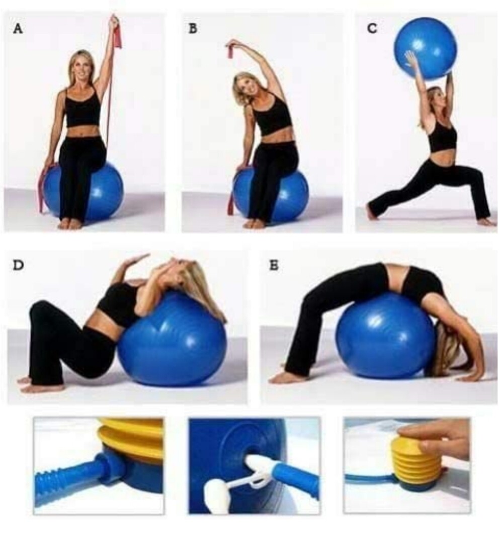 SWASTI YOGA/GYM BALL MRP Rs.1750/- **OFFER PRICE Rs.980/- only on online booking