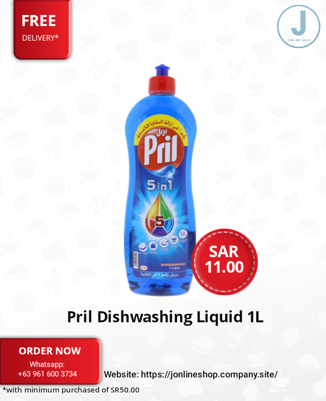 Pril Dishwashing Liquid 1L