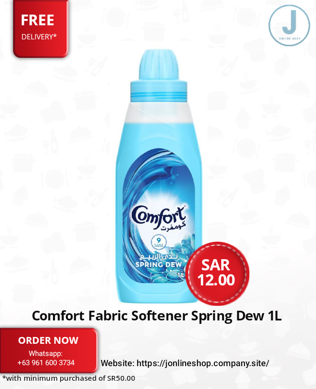 Comfort Fabric Softener Spring Dew 1L