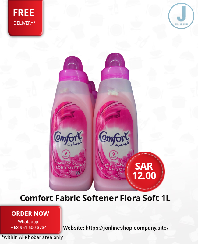 Comfort Fabric Softener Flora Soft 1L