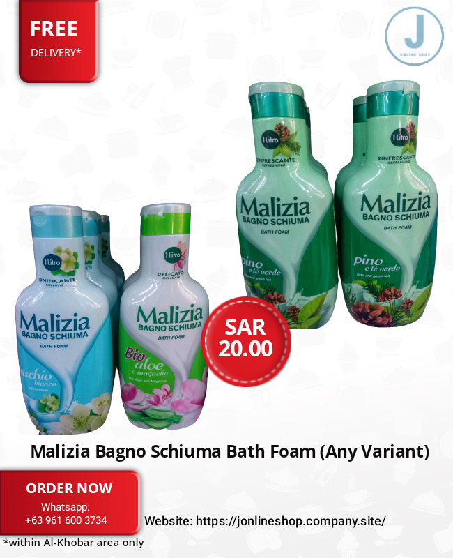 Malizia Bagno Schiuma Bath Foam