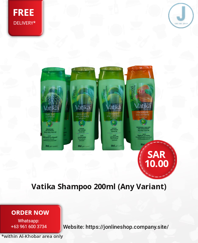 Vatika Shampoo 200ml