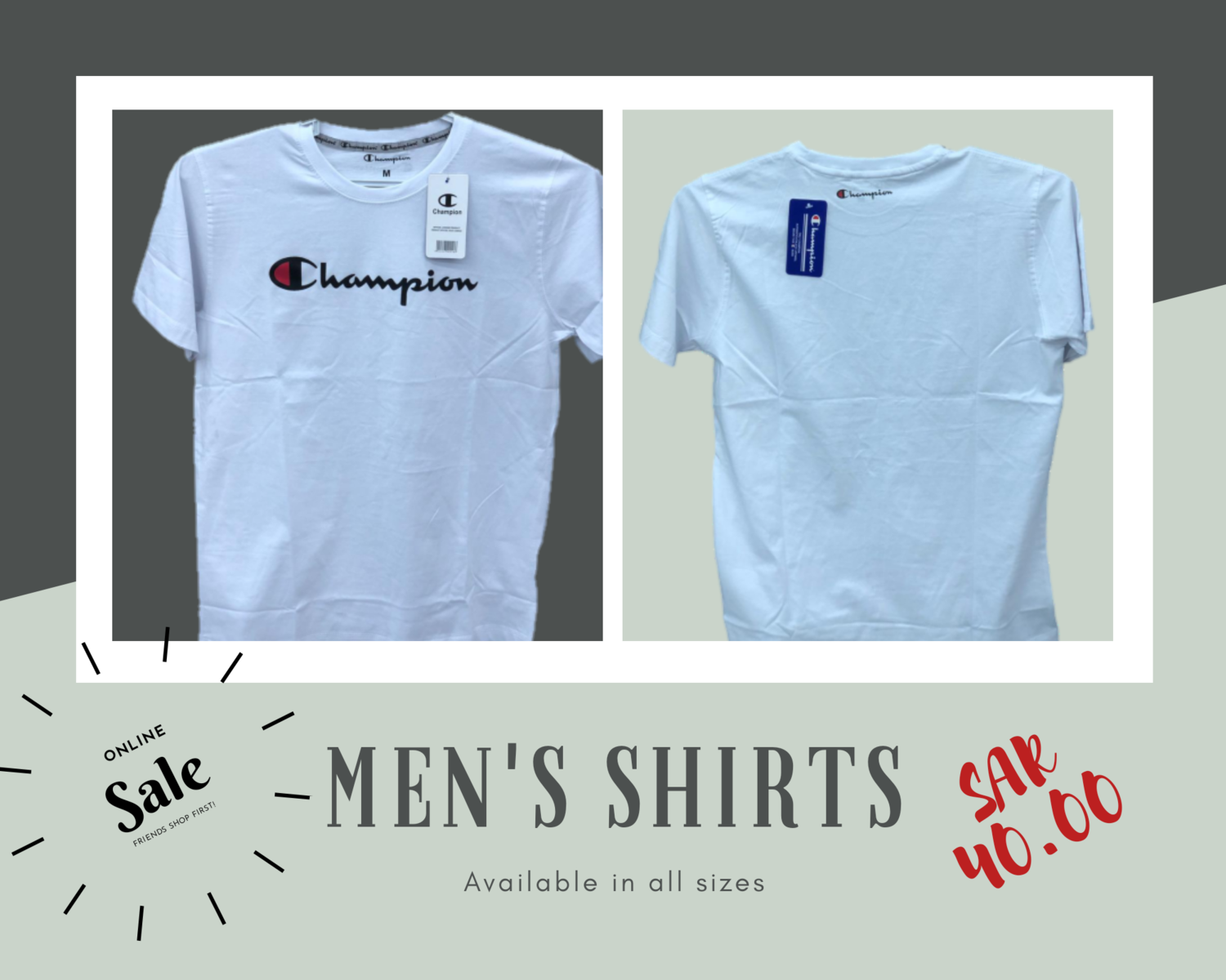 Assorted Brand T-Shirts S/M/L/XL