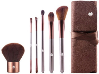 Barefaced Beauty - vegaaninen sivellinsetti 6 siveltimellä ja kotelolla