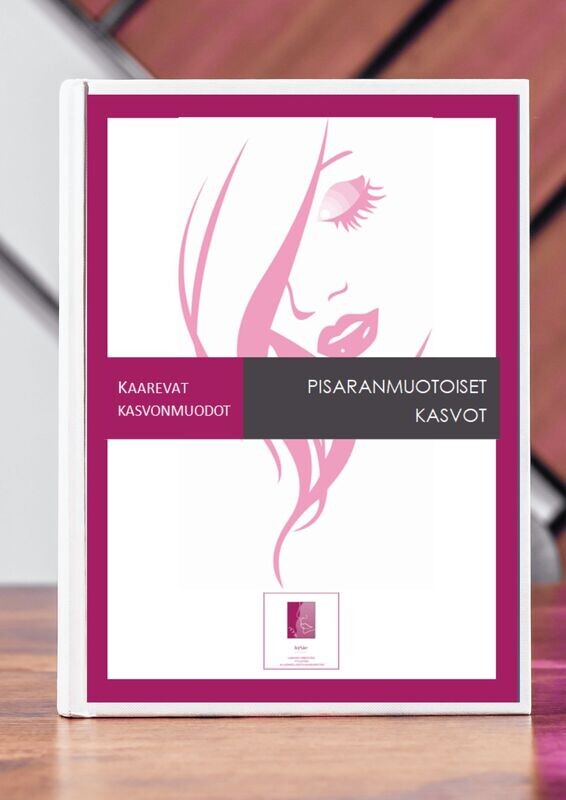 Pisaranmuotoiset kasvot - kaarevat