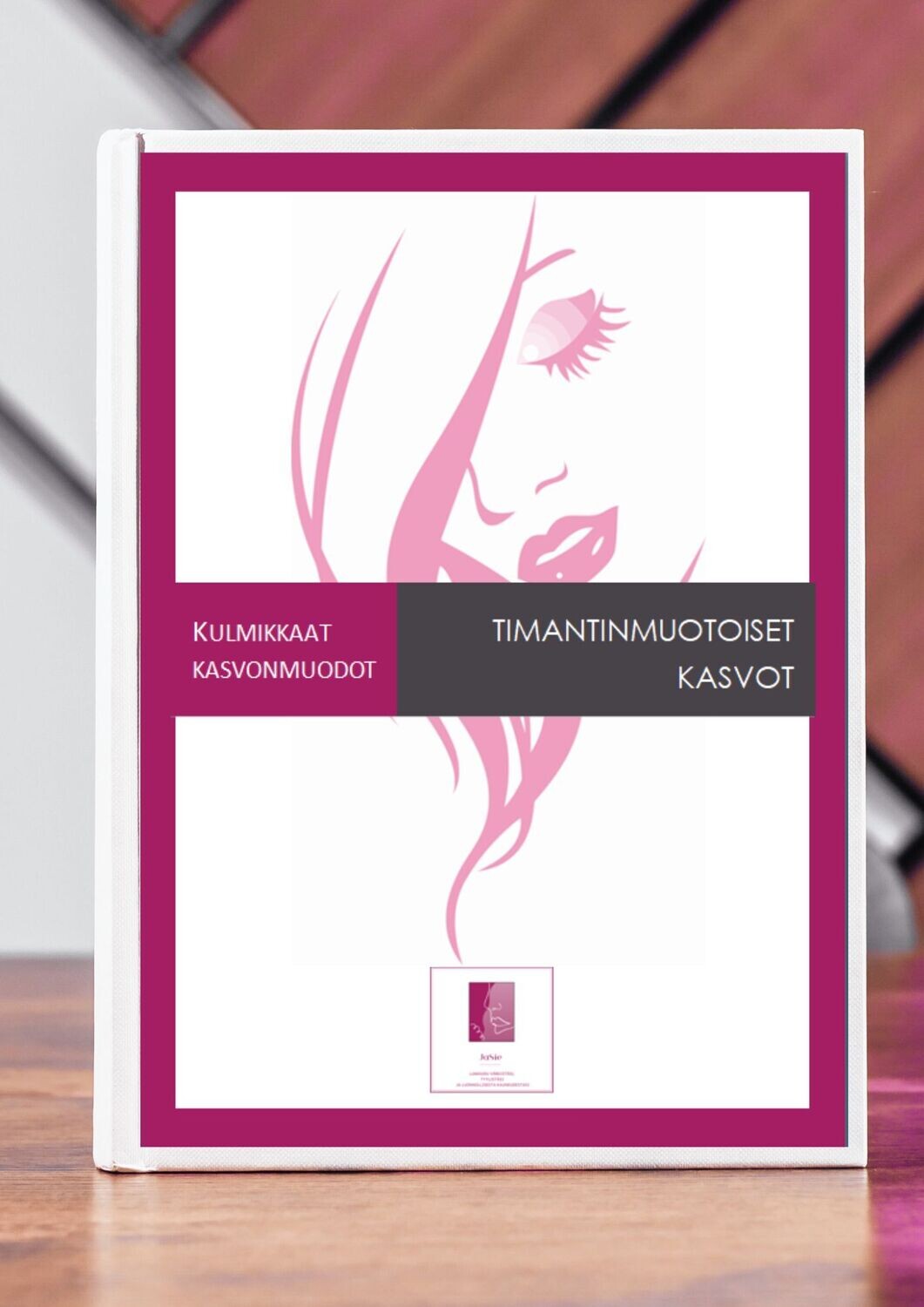 Timantinmuotoiset kasvot - kulmikkaat