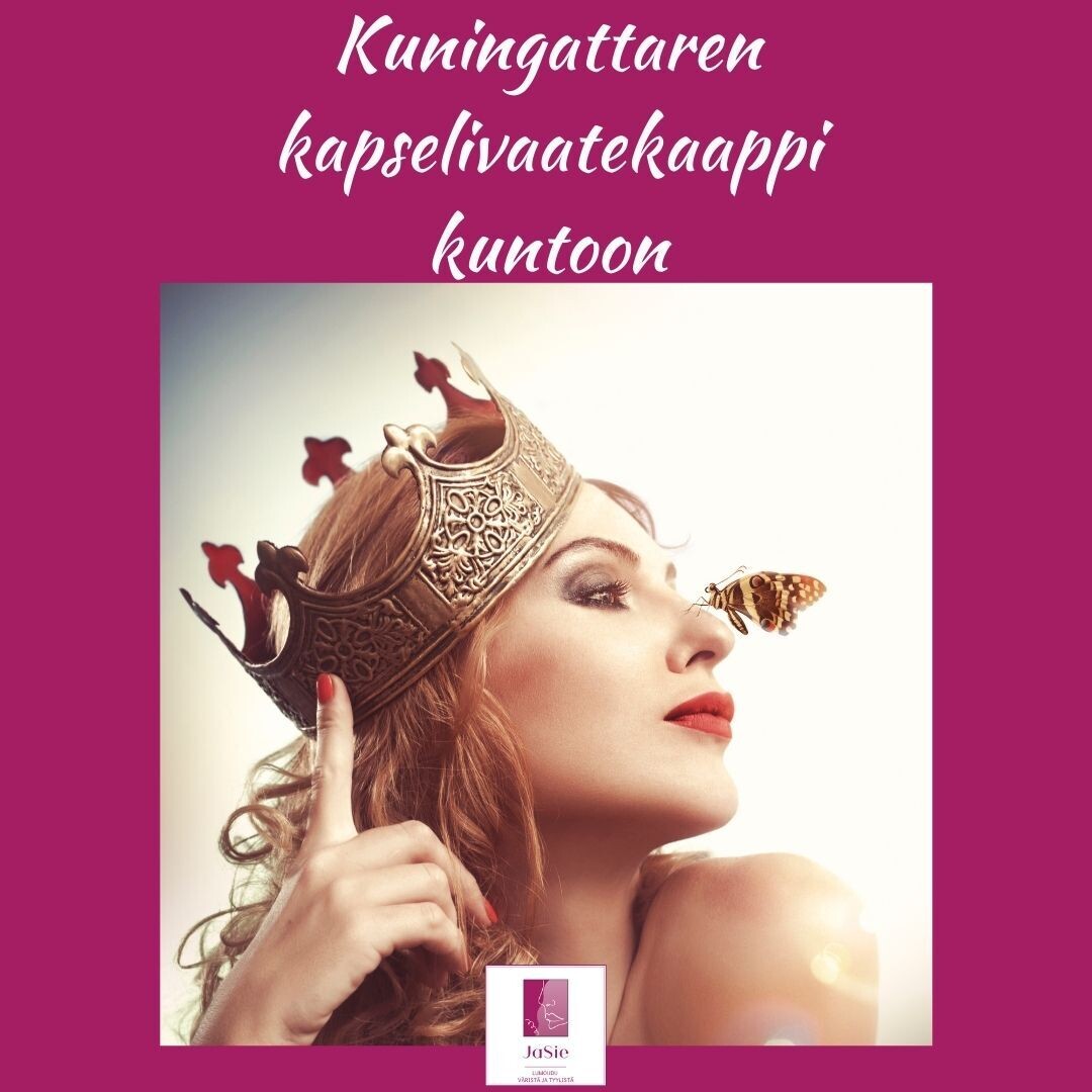 Kuningattaren kapselivaatekaappi kuntoon